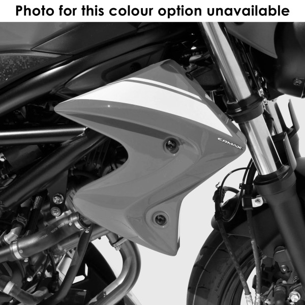 Ermax Ermax radiator cheeks | matte black | suzuki sv650 2018>current